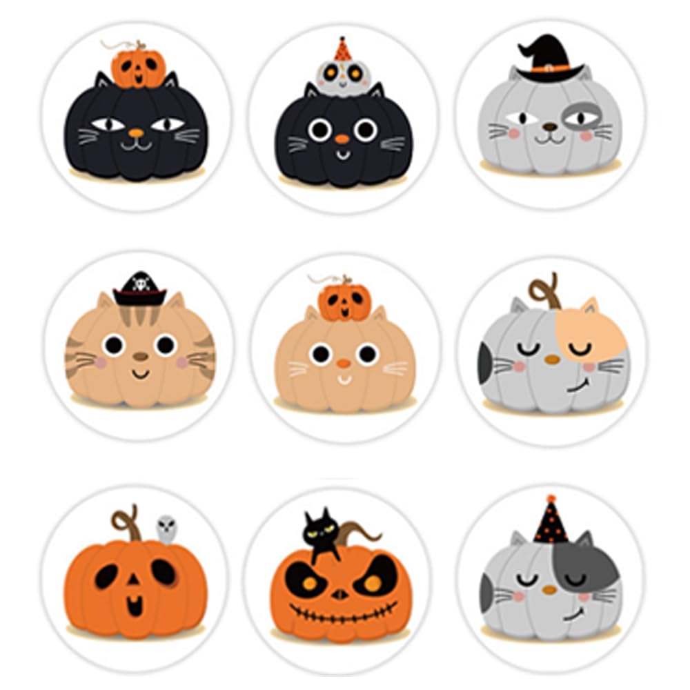 Amazon.co.jp: ハロウィンロールステッカー ハッピーハロウィン